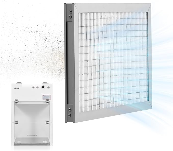 VEVOR Lab Fume Hood Filter, 14.06 x 8.74 x 0.83 in, 5 Pieces Replacement by VEVOR