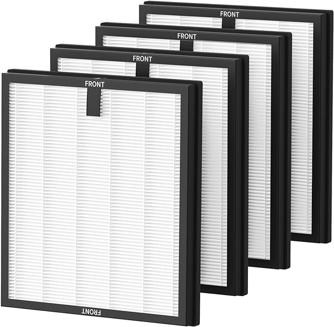 4 Pack HY4866 Replacement Filters by WILERDA