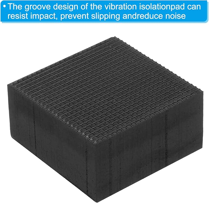 PATIKIL Rubber Anti-Vibration Pads, Air Conditioner, Air Compressor - Image 4