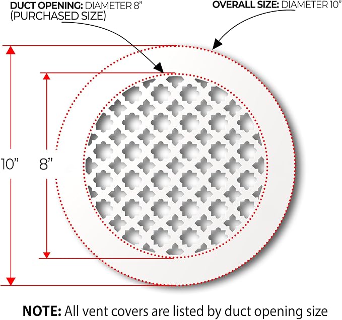 SABA Home Decor Air Vent Cover Grille - Image 4