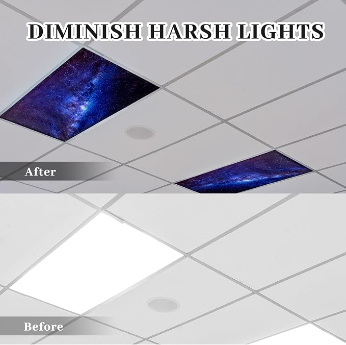 Tujoe 2 Pcs Fluorescent Light Covers - Image 3