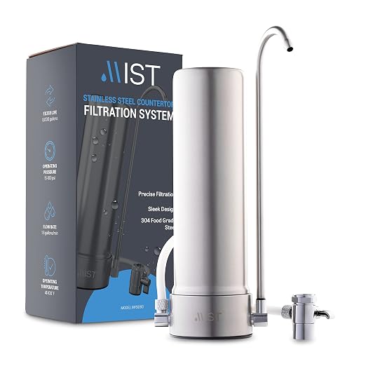 Mist Countertop Water Filter, 5-Stage Water Filtration System Countertop by MistWaterAirFilters