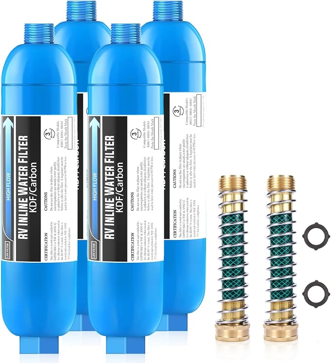 Lifefilter RV Inline Water Filter, NSF Certified, Bad Taste, Dedicated by Lifefilter