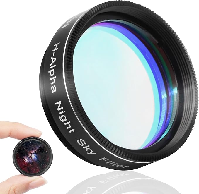 Astromania Telescope Filter, 1.25 Inches Narrowband Hydrogen Alpha Filter by AstromaniaOptics