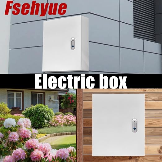 Electrical Box 20 x 16 x 10 Inch Indoor Outdoor Electrical Enclosure Box Steel - Image 7