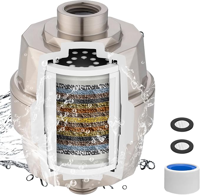 Hibbent Upgraded High Output Shower Filter by Hibbent