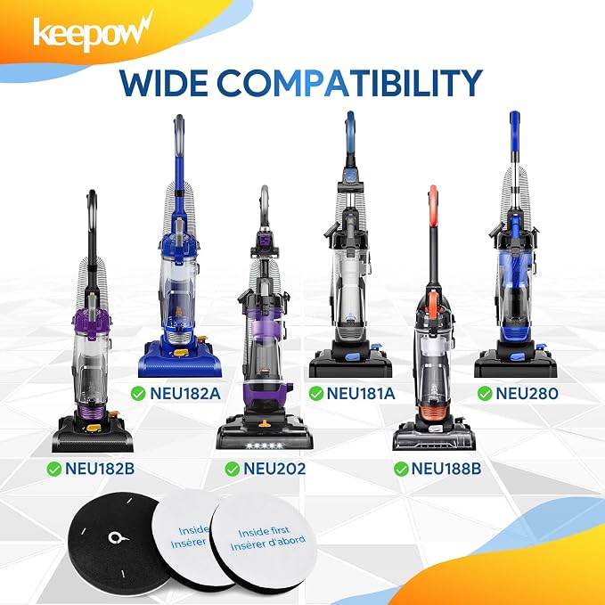 KEEPOW Vacuum Filter Replacement - Image 2