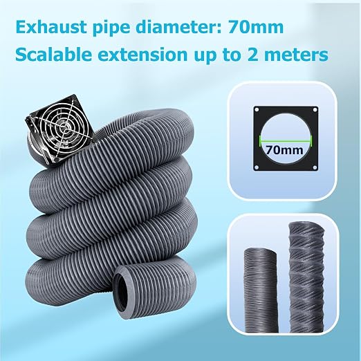 Fume Exhaust Kit for TOPCUBE Enclosure, Removes Odors and Harmful Particles - Image 3