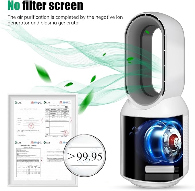 F8-AR Anion fans，air purifier machine ，No Consumables，Remove - Image 4