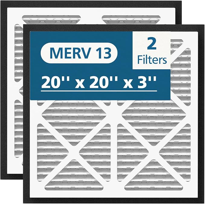 20x20x3 MERV 13 Air Filter Compatible by Unknown