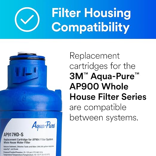 3M Aqua-Pure AP917HD-S Genuine Whole House Sanitary Quick Change Replacement - Image 2