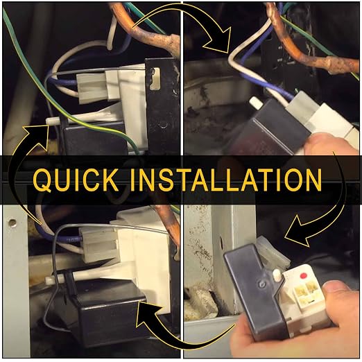 W10613606 Refrigerator Compressor Start Relay and Capacitor by Seentech - Image 6