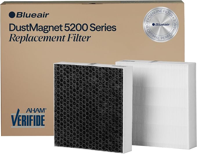 BLUEAIR DustMagnet 5200 Series ComboFilter, Genuine Replacement Filter by Unknown