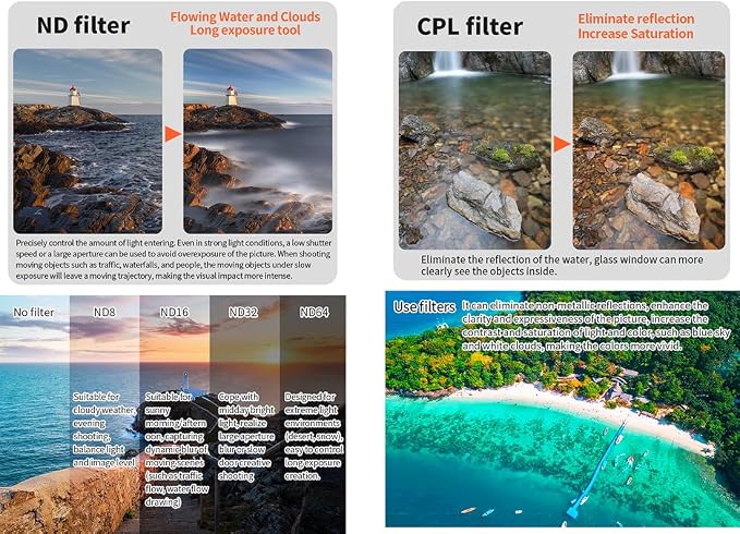 Osmo Action 6 Filter, Lens Filter Set - Image 8