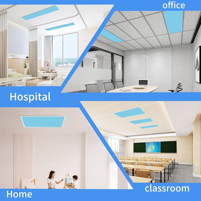 Torixqi 2pcs Fluorescent Light Covers - Image 5