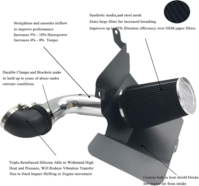 4 Inch Cold Air Intake Kit - Image 2