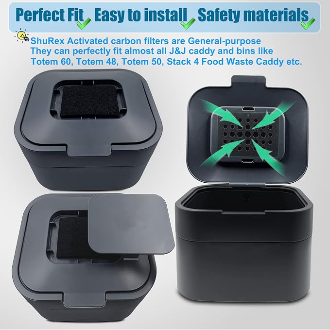 Trash Can Odor Absorbing Filter Refills - Image 3