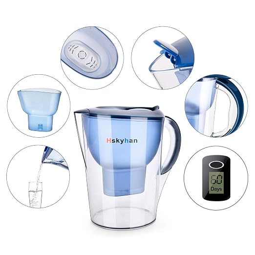 Hskyhan Alkaline Water Filter Pitcher - Image 2