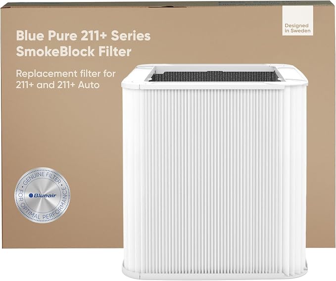 BLUEAIR Blue Pure 211+ Series SmokeBlock Genuine Replacement Filter, Extra by BlueairInc