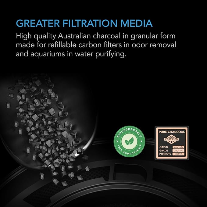 AC Infinity Premium Activated Carbon, 8 lb. Australian Charcoal Supply - Image 2