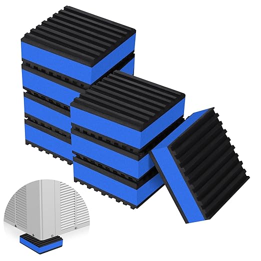 ToLanbbt 8 Pack Anti Vibration Pads by ToLanbbt
