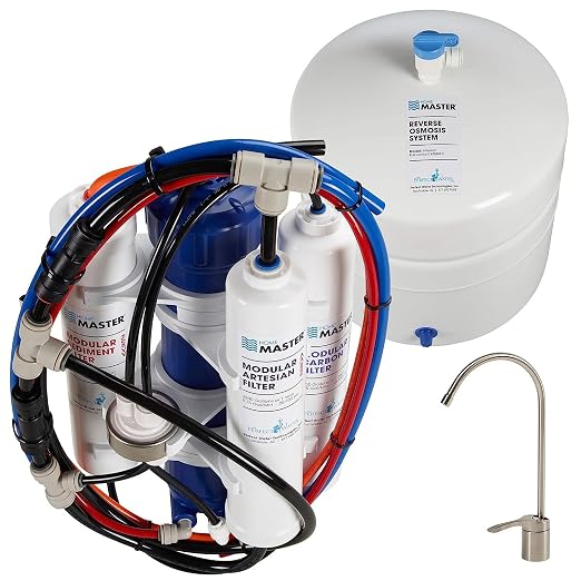 Home Master TMAFC Artesian Full Contact Reverse Osmosis System, Patented 2-Pass by HomeMaster