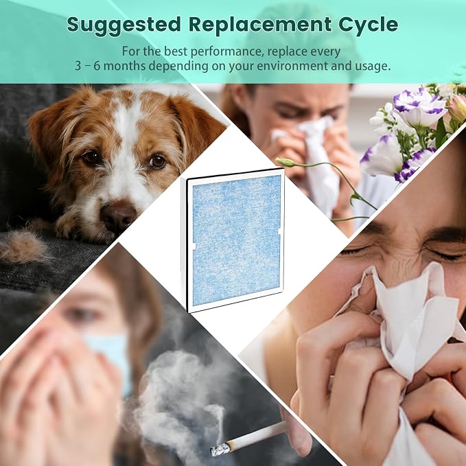 2-in-1 HEPA Activated Carbon Filter Replacement - Image 7
