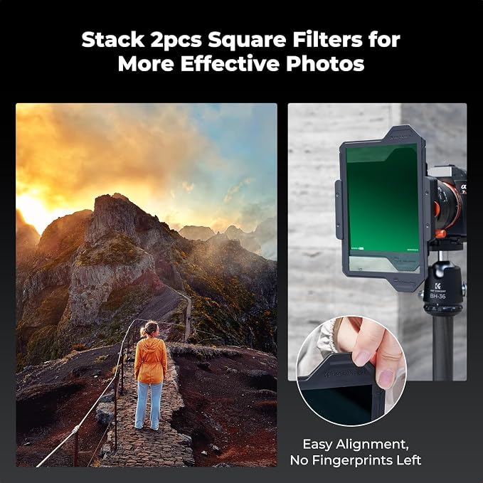 K&F CONCEPT X PRO Square Filters Holder System Kit - Image 4