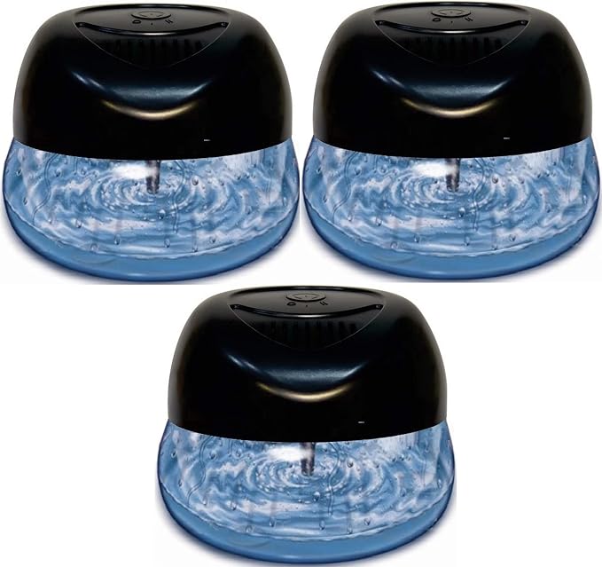 Bluonics Fresh Aire 3-Pack Water Air Washer, Water-Based Air Revitalizer & Room by BLUONICS