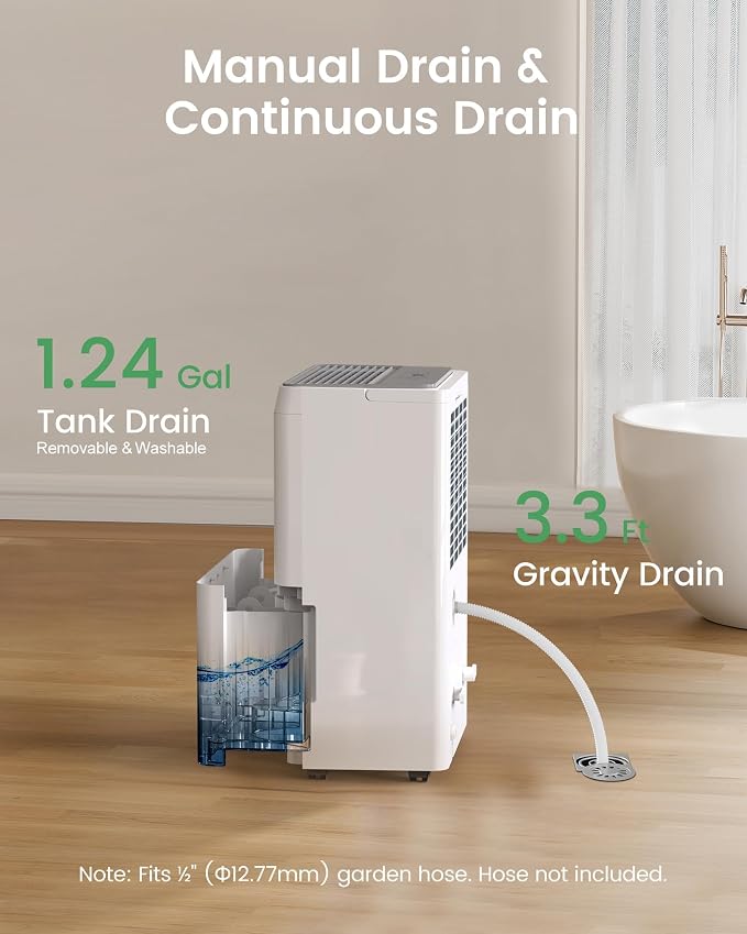 Waykar 5500 Sq.Ft Energy Star Dehumidifier - Image 7