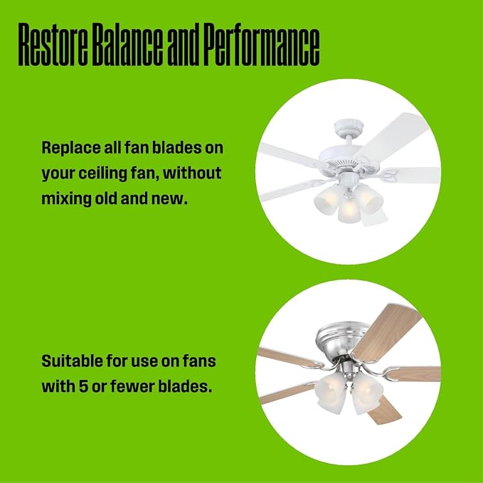 Westinghouse Lighting 20.5-Inch Replacement Fan Blades - Image 5
