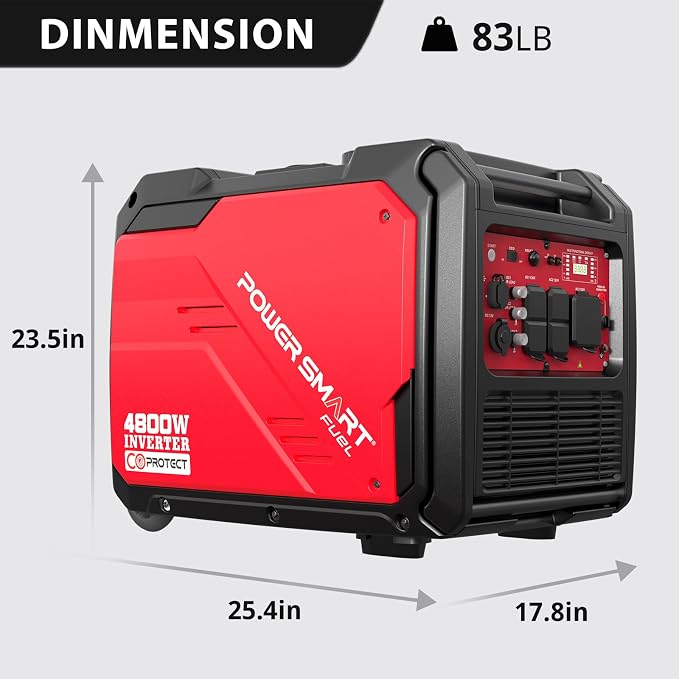 PowerSmart 4800-Watt Portable Inverter Generator - Image 6