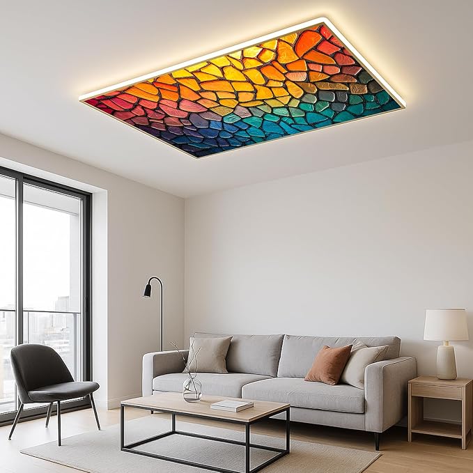 2 Pack Fluorescent Light Covers 4x2 ft Magnetic Light Covers - Image 7