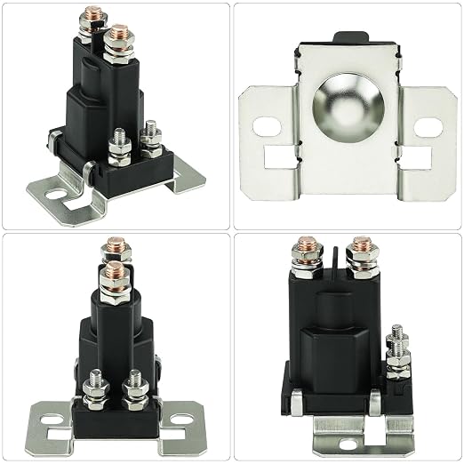 Continuous Duty Solenoid 12V 80Amp Battery Isolator Relay Compatible - Image 4