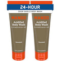 Mando Odor Shield Body Wash - 24 Hour Control - Removes Odor Better than Soap - SLS Free, Paraben Free, Skin Safe - 8.5 Ounce (Pack of 2) (Unscented)