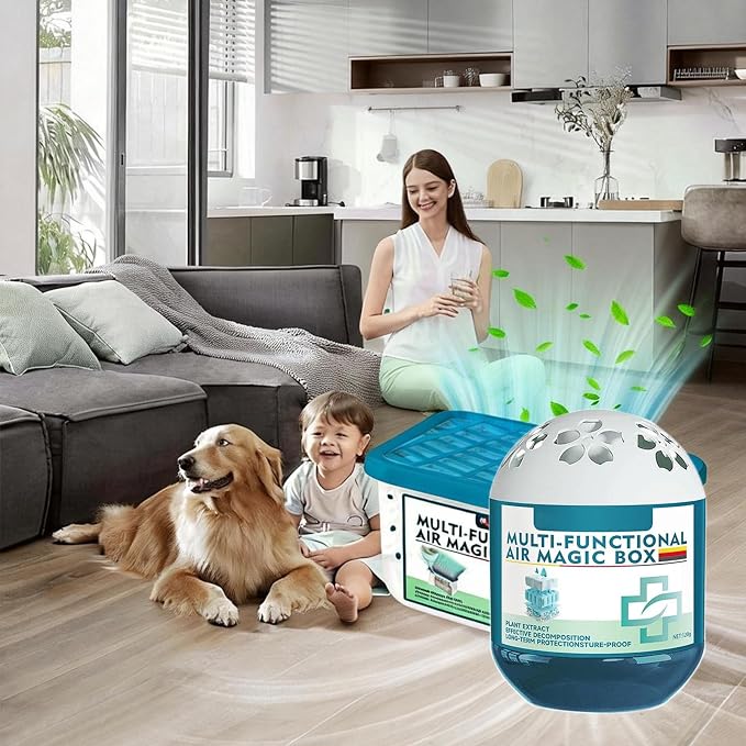 Indoor Air Purification Dust Removal Magic Box, Automatic Dust-Sucking - Image 3