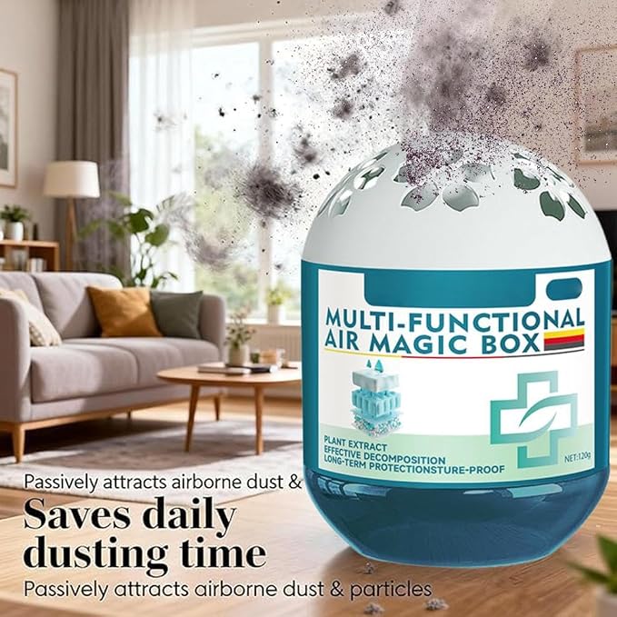 Indoor Air Purification Dust Removal Magic Box, Mutomatic Dust-Sucking Dusts - Image 3