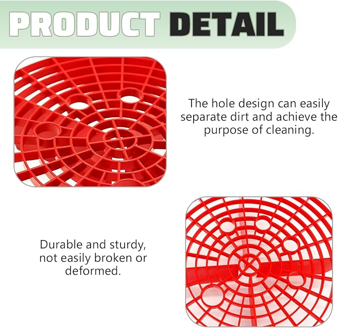 Car Wash Bucket Grit Trap Inserts, Vehicle Detailing Wash Filter - Image 3