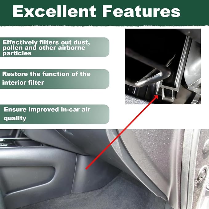 27276-3JC1A Cabin Air Filter Cover Door Fit - Image 3