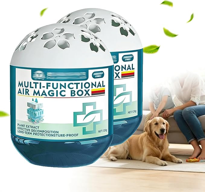 Indoor Air Purification Dust Removal Magic Box, 120g Multi Functional Air Magic by Unknown