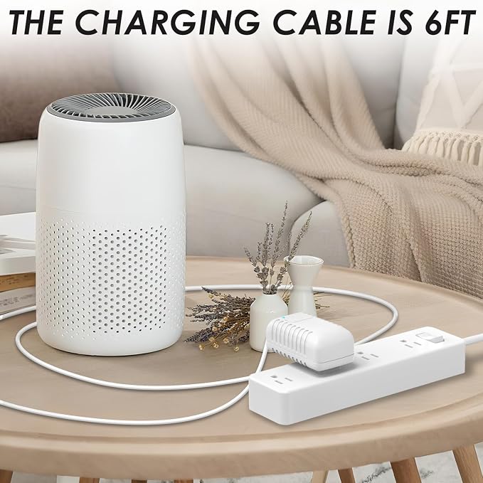 12V Power Cord for Levoit Core Mini Air Purifier LAP-C161-WUS LAP-C161-KUS - Image 6