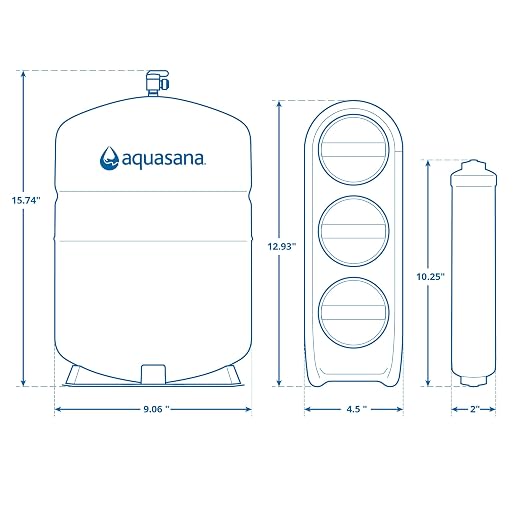 Aquasana SmartFlow® Reverse Osmosis Water Filter | RO Under Sink System | WQA - Image 8