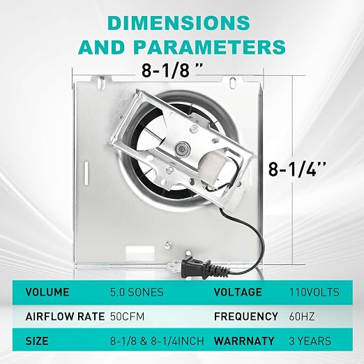【Upgrade】 50CFM Fan Compatible - Image 5