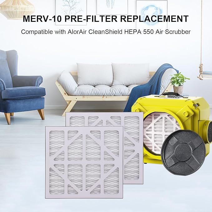 GreeSuit 5 Pack MERV-10 Pre-Filter Replacement Compatible - Image 2