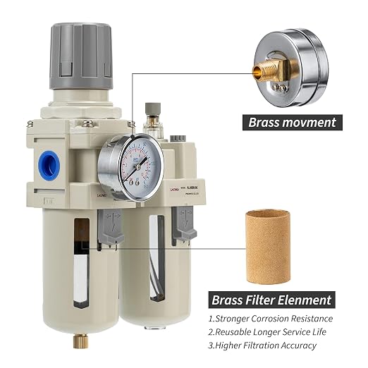 Air Compressor Pressure Regulator, Water Separator - Image 4