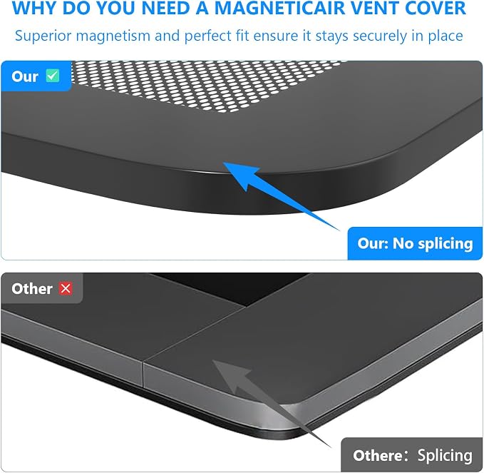 Magnetic Vent Screen Mesh Covers 3 Pack -5.5x12, Air Vent Filters - Image 7