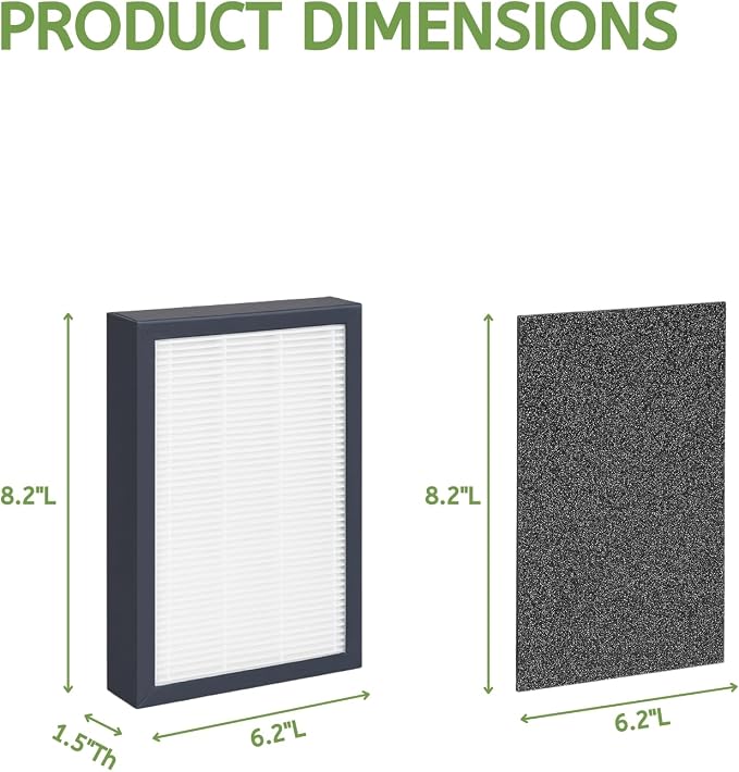 Nispira True HEPA Filter Replacement Compatible - Image 2