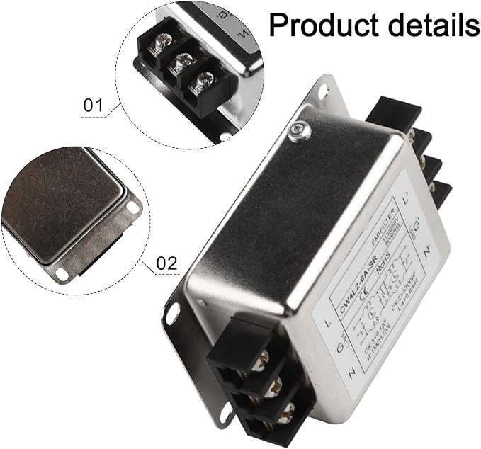 Single-Phase 2-Stage Power Supply Filter Anti-interference - Image 4