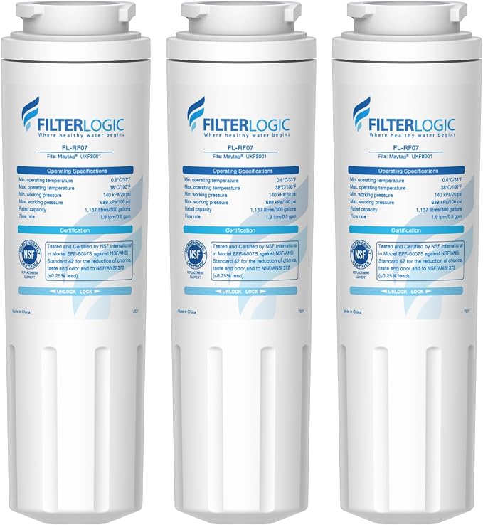 Filterlogic UKF8001 Replacement by Filterlogic