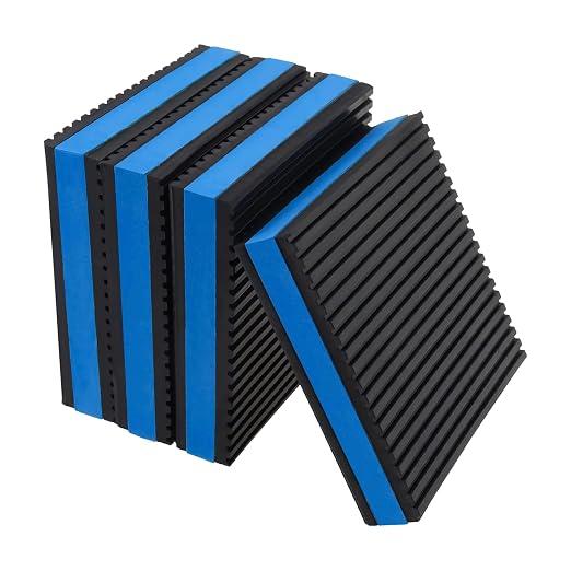 4 Pack Rubber Anti Vibration Pads, Air Conditioner by Unknown